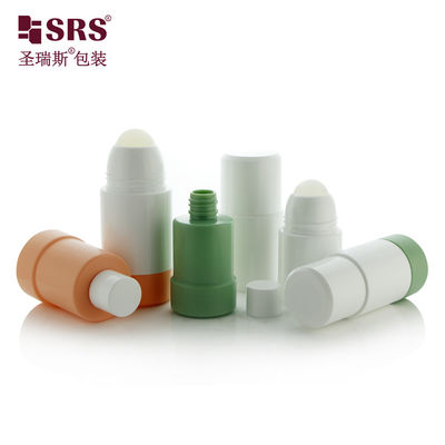 কেনা 50ML 75ML খালি কসমেটিক পিপি পিসিআর প্রতিস্থাপনযোগ্য পুনরায় পূরণযোগ্য জেল রোলার বল ডিওডোর্যান্ট বোতল online manufacture