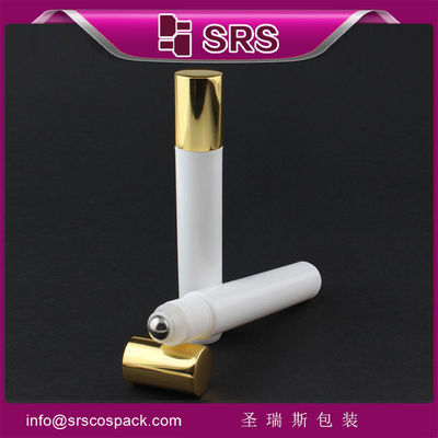 কেনা SRS 15ml খালি চোখের ক্রিম রোল প্যাকেজিং সরবরাহকারী, রোল-অন বোতল সঙ্গে চকচকে স্বর্ণের ক্যাপ online manufacture