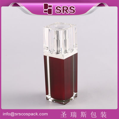 কেনা Shengruisi প্যাকেজিং A055-30ml 50ml এক্রাইলিক বায়ুহীন লোশন বোতল online manufacture