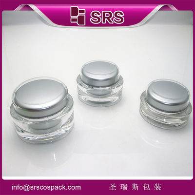 কেনা J040 15ml 30ml 50ml চামড়া ক্রিমের জন্য গোলাকার আকৃতির কসমেটিক জার online manufacture