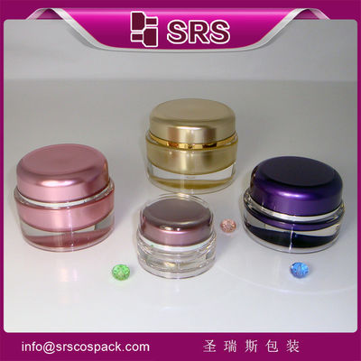 কেনা Shengruisi প্যাকেজিং J020-5ml 10ml 15ml 30ml 50ml 100ml 200ml খালি এক্রাইলিক ক্রিম জার online manufacture