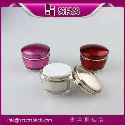 কেনা শেনগ্রুসি প্যাকেজিং J035-15ml 30ml 50ml এক্রাইলিক ক্রিম জার online manufacture