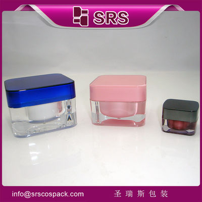 কেনা Shengruisi প্যাকেজিং J056-5G 30G 50G বর্গক্ষেত্র অ্যাক্রিলিক ক্রিম জার online manufacture