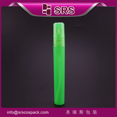 কেনা SRS পাইকারি প্রকৃতির রঙ বৃত্তাকার 10ML প্লাস্টিকের সুগন্ধি পাম্প স্প্রেয়ার সঙ্গে ছোট পাত্রে online manufacture