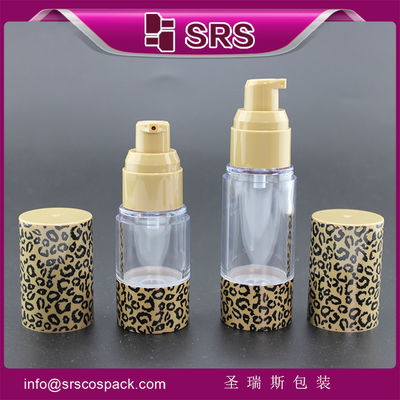 কেনা ভাল দামের সঙ্গে বায়ুহীন পাম্প বোতল,15ml 30ml 50ml A027 লোশন বোতল online manufacture