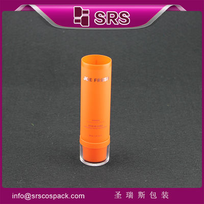 কেনা OEM SRSTR গোলাকার আকৃতির কসমেটিক পাত্রে সরবরাহকারী ত্বকের যত্ন ক্রীম টিউব online manufacture