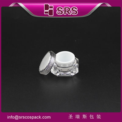 কেনা J060 সাদা হীরা আকৃতির কসমেটিক জার online manufacture