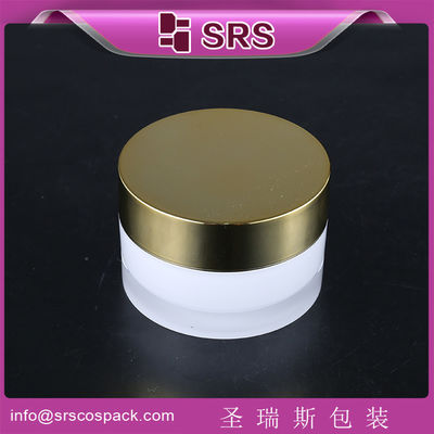 কেনা J022 5G 30G 50G 100G অ্যাক্রিলিক কসমেটিক জার,চীনা প্রস্তুতকারক বৃত্তাকার জার online manufacture