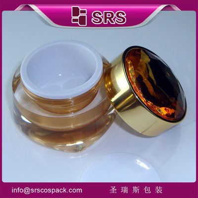 কেনা প্লাস্টিকের স্কিন কেয়ার ক্রিম জার, J025 30g 50g কসমেটিক গোলাকার জার online manufacture