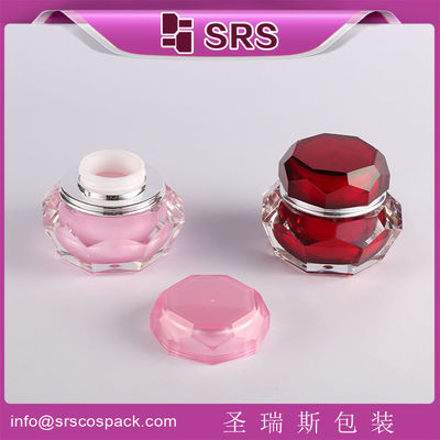 কেনা J061 নতুন ডিজাইনের কসমেটিক ডায়মন্ড জার 50g online manufacture