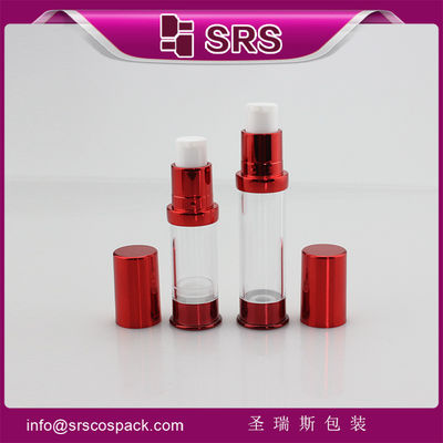 কেনা A0214B 5ml 10ml খালি বায়ুহীন বোতল, উচ্চ মানের ভ্রমণ আকারের ভ্যাকুয়াম বোতল online manufacture