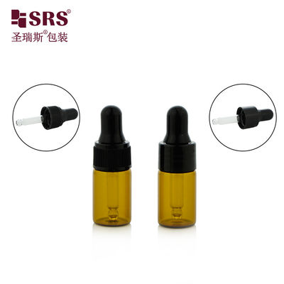 কেনা 3ml 5ml ছোট ভ্রমণ আকার অপরিহার্য তেল প্লাস্টিকের কাঁধ গ্লাস বোতল ড্রপকার online manufacture