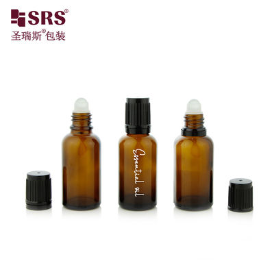 কেনা কাস্টমাইজড রোল-অন গ্লাস বোতল ক্যাপাসিটি 5ml 10ml 15ml 20ml 30ml 50ml online manufacture