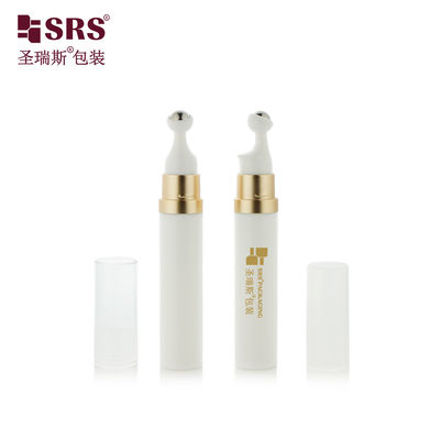 কেনা A0035 7.5ml 10ml 15ml বিলাসবহুল ইনজেকশন পিপি উপাদান রোল অন এয়ারলেস পাম্প রোলার বোতল চোখের সিরামের জন্য online manufacture