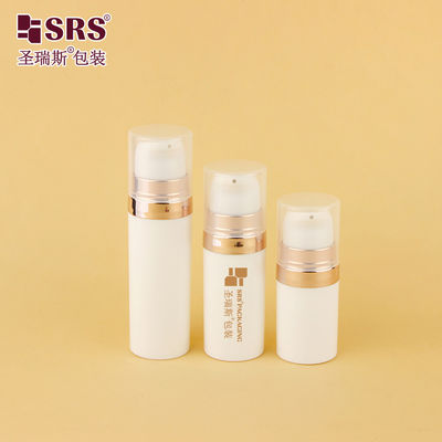 কেনা A028 5ml 10ml 15ml 20ml খালি গোলাকার পিপি পুনর্ব্যবহৃত উপাদান পকেট ফেসিয়াল জেল বায়ুহীন পাম্প বোতল নমুনা ইনজেকশন রঙ কাস্টমাইজেশন online manufacture