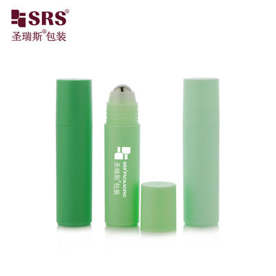 কেনা RPPF 20ml ফ্ল্যাট প্লাস্টিক ম্যাট সমাপ্ত পৃষ্ঠ পিপি পিসিআর ইনজেকশন কাস্টম রঙ অ্যান্টিপারস্পির্যান্ট জেলের জন্য বোতলে সবুজ রোল online manufacture
