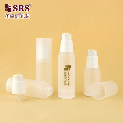 কেনা PA0216 20ml 30ml 40ml 50ml পিপি গ্লোসি ম্যাট ইন মোল্ড প্লাস্টিক পিপি পিসিআর লোশন পাম্পের সাথে বায়ুহীন বোতল ত্বকের যত্নের প্যাকেজিং online manufacture
