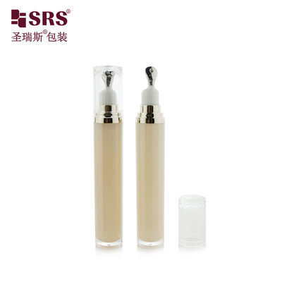 কেনা LR001-15ML রঙিন কাস্টম রঙ বিলাসবহুল স্বচ্ছ এক্রাইলিক চোখের সিরাম বোতল প্যাকেজিং কসমেটিক online manufacture