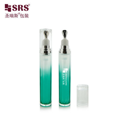 কেনা LR001-15ML হাই-এন্ড লাক্সারি স্কিনকেয়ার আই জেল অ্যাপ্লিকেটর মেটাল জিংক হেড এক্রাইলিক লশন বোতল ধারক টিউব online manufacture