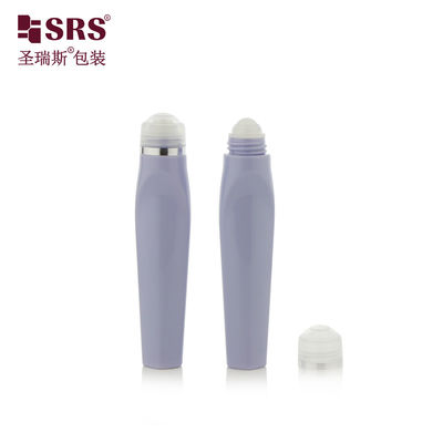 কেনা SRS8444-12ML ফুঁকুন কাস্টমাইজ রঙ প্লাস্টিক PETG অনন্য আকৃতির রোল বোতলে চোখের জন্য জেল সিরাম ম্যাসেজ online manufacture
