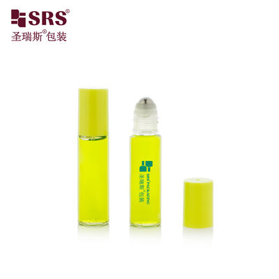 কেনা PET-10ML প্লাস্টিক PET স্বচ্ছ চকচকে সারফেস রোল অন বোতল অ্যাপ্লিকেটর কন্টেইনার প্যাকেজিং, স্টীল বল ম্যাসেজ সহ online manufacture