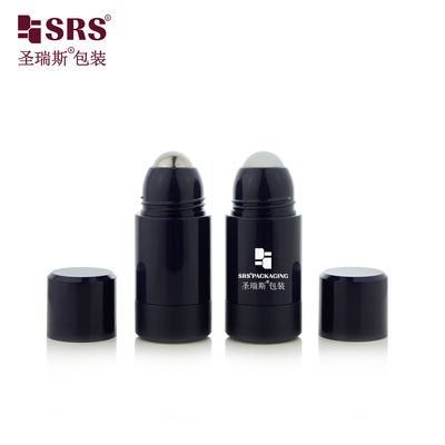কেনা RPPE 50ml 75ml কালো ইনজেকশন কালার পিপি পিসিআর গ্লসি খালি রোল অন বোতল অ্যান্টিপারস্পিরেন্ট-এর জন্য online manufacture