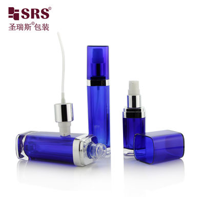 কেনা SRS চীন উত্পাদন এক্রাইলিক কসমেটিক 15ml 30ml 60ml 120ml প্লাস্টিকের লোশন বোতল ঢাকনা সহ online manufacture