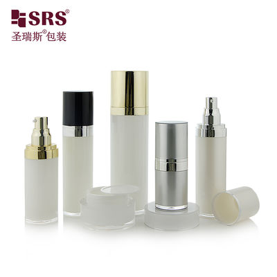 কেনা Shengruisi প্যাকেজিং L021-15ml 30ml 50ml 80ml 120ml খালি অ্যাক্রিলিক লোশন বোতল online manufacture