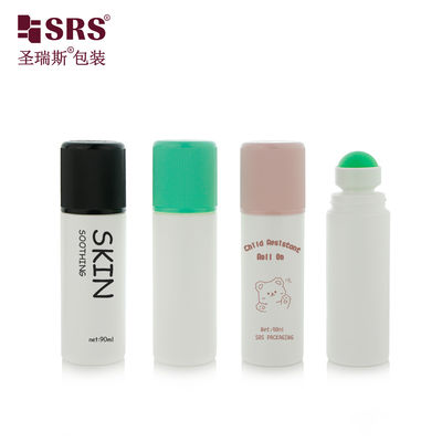 কেনা RPPD1-90ML New Color Plastic PP PCR Roll On Deodorant Gel Bottles With Child Proof Cap online manufacture