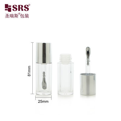 কেনা G1185 Skincare Empty Clear Plastic Round Makeup Cute Lipgloss Tube Cosmetic Packaging online manufacture