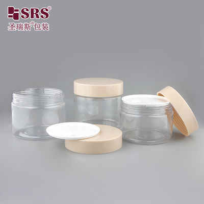 কেনা PET008 200g 250g 300g Customized Color PET Plastic Facial Cream Jar Container Packaging Wholesale online manufacture