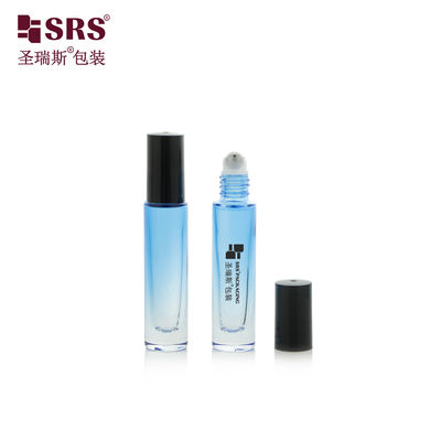 কেনা GB1-5ML পেইন্ট গ্রেডিয়েন্ট ব্লু ক্লিয়ার কালার গ্লাস রোল অন পারফিউম বোতল অ্যাপ্লিকেটর কোনও ফুটো নেই online manufacture