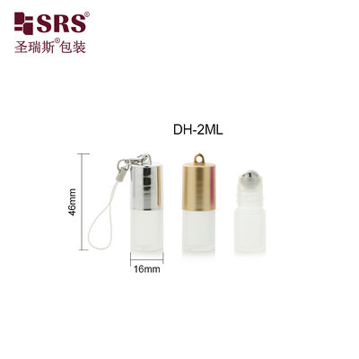 কেনা DH-2ML খালি মিনি আকার গোলাকার সিরাম পারফিউম নমুনা বোতল ক্যাপ হুক সহ পোর্টেবল প্যাকেজিং online manufacture