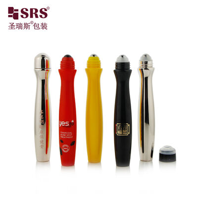 কেনা SRS8447 15ML PETG অনন্য আকৃতি চোখ সিরাম রোলার বল বোতল ম্যাসেজ আবেদনকারী online manufacture