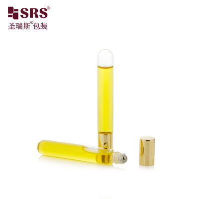 কেনা BLP 10ML গোলাকার নীচের টিউব গ্লাস রোলার বোতল চোখের তেল ম্যাসেজ জন্য কোন ফুটো online manufacture