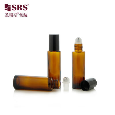 কেনা মোল্ডেড গ্লাস রোল অন বোতল 15Ml মাল্টিপল রোলার বলগুলি অপরিহার্য তেল সুগন্ধি নখের যত্নের তেলের জন্য ক্যাপ online manufacture