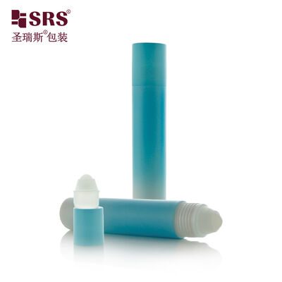 কেনা কাস্টম লোগো খালি 20 ML প্লাস্টিক রোল-অন কন্টেইনার কসমেটিক অয়েল বোতল প্লাস্টিক বল সহ online manufacture