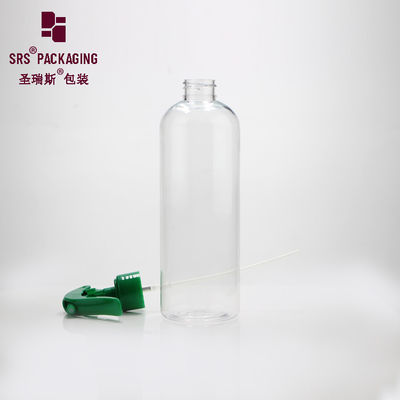 কেনা 250ml স্বচ্ছ পিইটি সবুজ স্ক্রু পাম্প খালি ক্লিনার কুয়াশা স্প্রে পোষা বোতল online manufacture