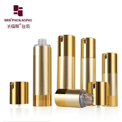 কেনা স্বর্ণ রূপা পাইকারি স্টক কসমেটিক লশ 15ml 50ml বায়ুহীন পাম্প online manufacture