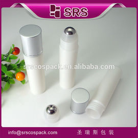 SRS 30ml বিনামূল্যে নমুনা কসমেটিক্সের জন্য বোতল ভ্রমণ পাত্রে কালো খালি প্লাস্টিকের রোল