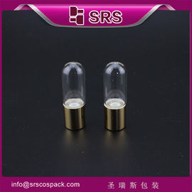 SRS গরম বিক্রয় খালি 3ml গ্লাস রোল অন বোতল স্টেইনলেস স্টীল রোলার সঙ্গে অপরিহার্য তেল জন্য