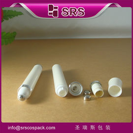 SRS চীন প্রস্তুতকারকের কম্পনশীল 10ml প্লাস্টিকের রোল অন বোতল চোখের ক্রিম প্যাকেজিং জন্য
