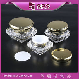 J060 5ml 15ml 30ml 50ml ডায়মন্ড আকৃতির মাস্ক জার পাইকারি