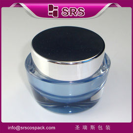 Shengruisi প্যাকেজিং J041-15ml 30ml 50ml কোরিয়ান ত্বকের যত্ন পণ্য জন্য ওভাল আকৃতির জার