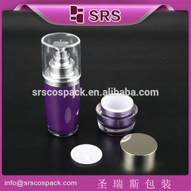 SRS PACKAGING প্রস্তুতকারক চীন L041 30ML 50ML 100ML লোশন বোতল পাম্প