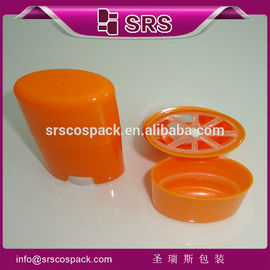 srs পাইকারি ওভাল আকৃতির কসমেটিক খালি পিপি 15ml 50ml 75ml ডিওডোর্যান্ট স্টিক ধারক