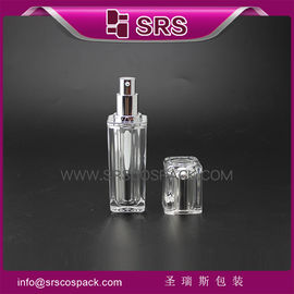 L054 15 মিলি 30 মিলি 50 মিলি 100 মিলি বর্গাকার আকৃতির লশনের বোতল বিক্রি করুন