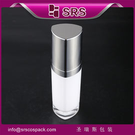 পাম্প সহ অনন্য নকশা প্লাস্টিক ক্রিম বোতল