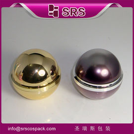 J012 বিলাসবহুল এবং মার্জিত 50g 80g প্লাস্টিকের বল জার প্রস্তুতকারক
