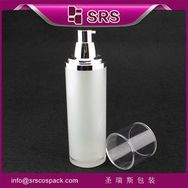 A023 15ml 30ml 50ml 100ml বায়ুহীন পাম্প বোতল প্রস্তুতকারক,কসমেটিক স্ফটিক বোতল